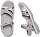 Сандалии женские Keen Sage Ankle Neutral Gray/Malachite - Фото 3 малая