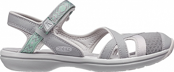 Сандалии женские Keen Sage Ankle Neutral Gray/Malachite - Фото 1 большая