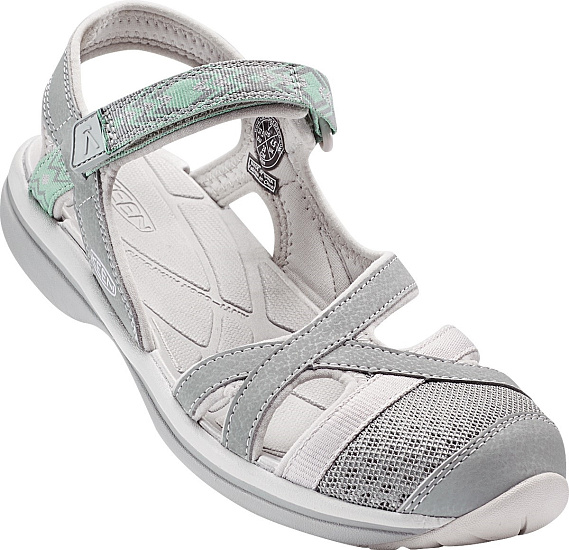 Сандалии женские Keen Sage Ankle Neutral Gray/Malachite - Фото 2 большая