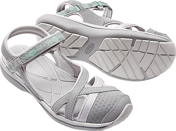 Сандалии женские Keen Sage Ankle Neutral Gray/Malachite - Фото 5 большая