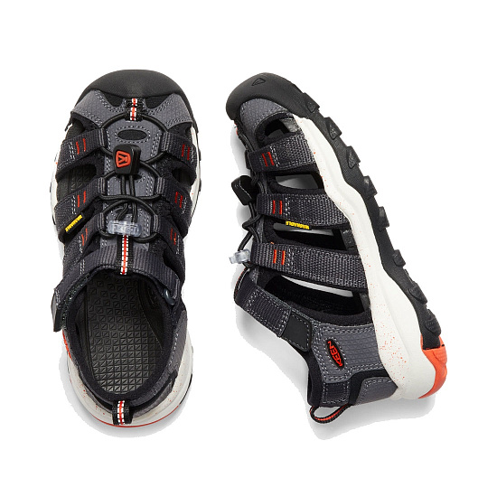 Сандалии детские Keen Newport Neo H2 Magnet/Spicy Orange - Фото 3 большая