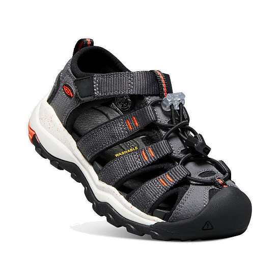 Сандалии детские Keen Newport Neo H2 Magnet/Spicy Orange - Фото 5 большая