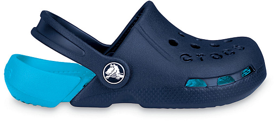 Сандалии детские Crocs Electro Kids Navy/Electric Blue - Фото 5 большая