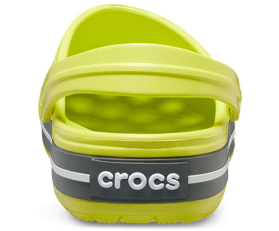 Сандалии Crocs Crocband Citrus/Grey - Фото 2 большая