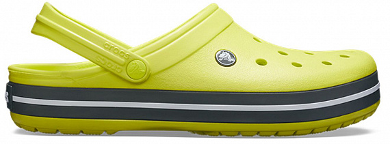 Сандалии Crocs Crocband Citrus/Grey - Фото 1 большая