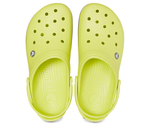 Сандалии Crocs Crocband Citrus/Grey - Фото 3 большая