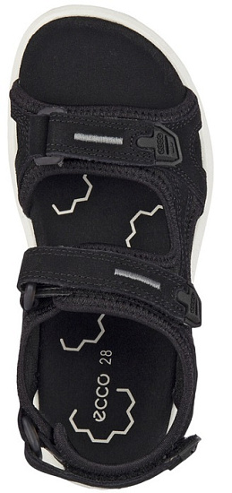 Сандалии детские Ecco X-Trinsic K Black - Фото 6 большая