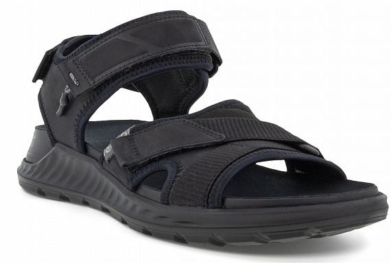Сандалии мужские Ecco Exowrap 35 Black - Фото 1 большая