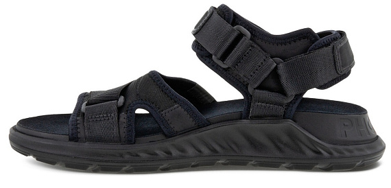 Сандалии мужские Ecco Exowrap 35 Black - Фото 4 большая