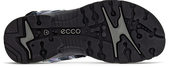 Сандалии женские Ecco Offroad Metallic/Black - Фото 7 большая