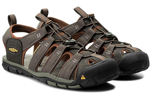 Сандалии мужские Keen Clearwater CNX Raven/Tortoise Shell - Фото 4 большая