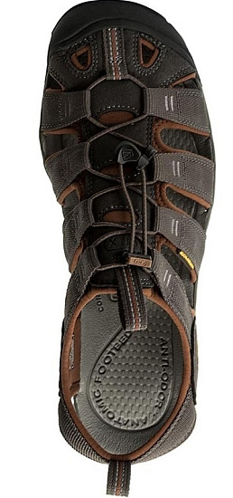 Сандалии мужские Keen Clearwater CNX Raven/Tortoise Shell - Фото 6 большая