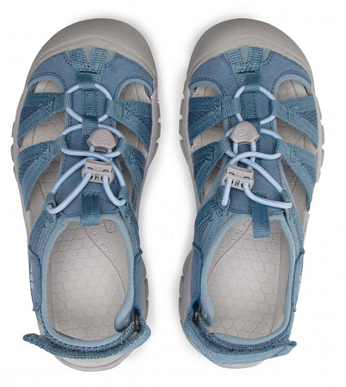 Сандалии женские Keen Venice II H2 Blue Mirage/Citadel - Фото 4 большая