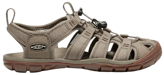 Сандалии женские Keen Clearwater Cnx Timberwolf/Timberwolf - Фото 1 большая