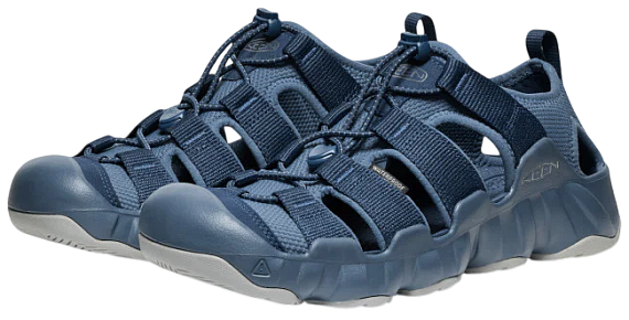 Сандалии мужские Keen Hyperport H2 Vintage Indigo/Naval Academy - Фото 6 большая