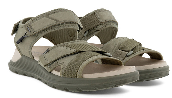 Сандалии мужские Ecco Exowrap 35 Green - Фото 8 большая