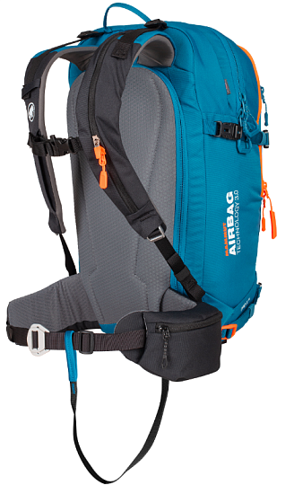Лавинный рюкзак Mammut Pro X Removable Airbag 3.0 Sapphire/Black - Фото 2 большая