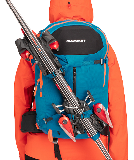 Лавинный рюкзак Mammut Pro X Removable Airbag 3.0 Sapphire/Black - Фото 8 большая