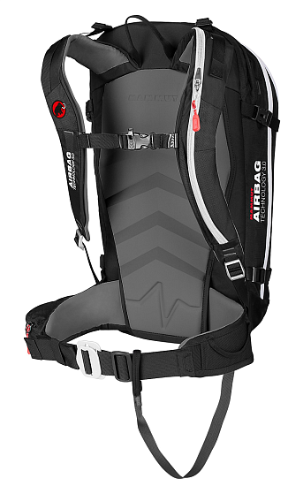 Лавинный рюкзак Mammut Ride Removable Airbag 3.0 30 Black - Фото 2 большая
