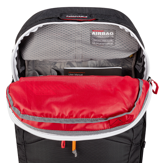 Лавинный рюкзак Mammut Ride Removable Airbag 3.0 30 Black - Фото 7 большая