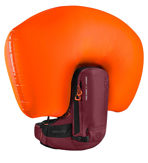 Лавинный рюкзак Ortovox Freerider 20 S Avabag Kit with AVA-Unit Dark Blood - Фото 2 большая