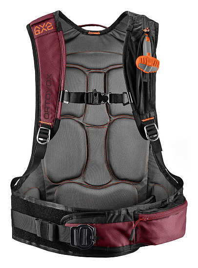 Лавинный рюкзак Ortovox Freerider 20 S Avabag Kit with AVA-Unit Dark Blood - Фото 3 большая
