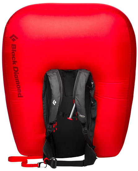 Лавинный рюкзак Black Diamond JetForce Pro 25 Black - Фото 2 большая