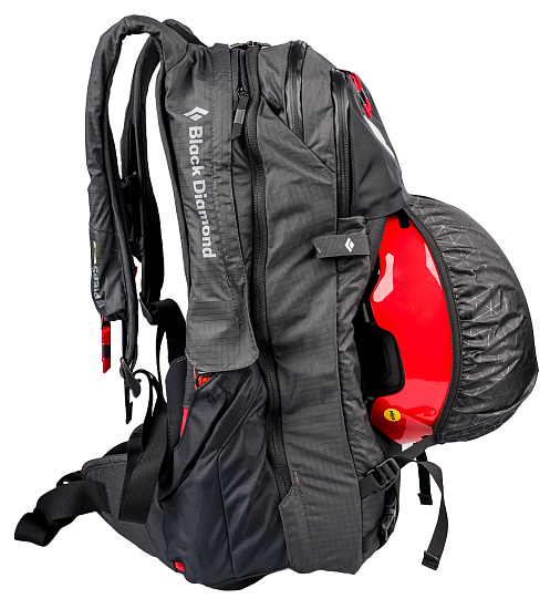 Лавинный рюкзак Black Diamond JetForce Pro 25 Black - Фото 6 большая