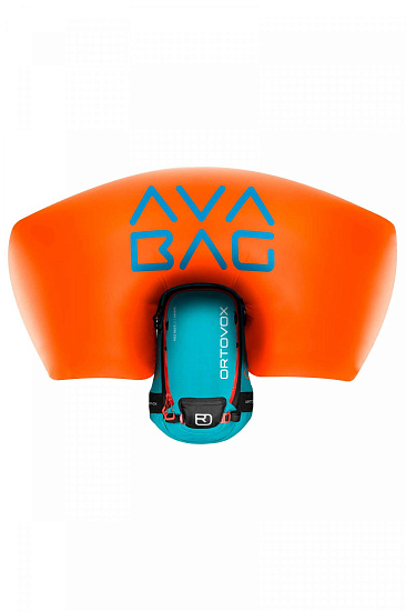 Рюкзак с защитой спины Ortovox Freerider 22 AVABAG Kit with AVA-Unit Safety Blue - Фото 9 большая