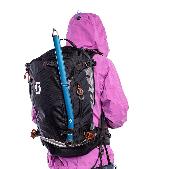 Лавинный рюкзак Scott Backcountry Guide AP 30 Black/Burnt Orange - Фото 11 большая