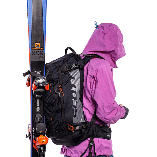 Лавинный рюкзак Scott Backcountry Guide AP 30 Black/Burnt Orange - Фото 14 большая