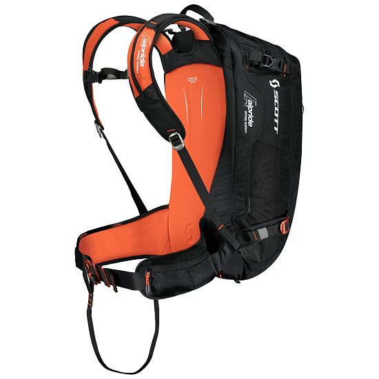 Лавинный рюкзак Scott Backcountry Guide AP 30 Black/Burnt Orange - Фото 2 большая