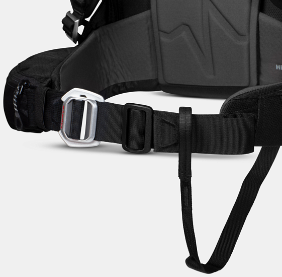 Рюкзак лавинный Mammut Pro Protection Airbag 3.0 35 Black-Vibrant Orange - Фото 4 большая