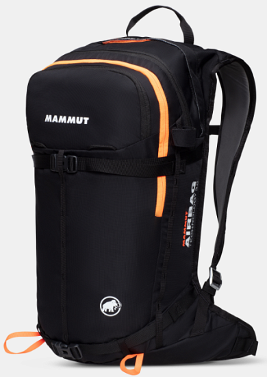 Рюкзак лавинный Mammut Flip Removable Airbag 3.0 22 Black-Vibrant Orange - Фото 2 большая