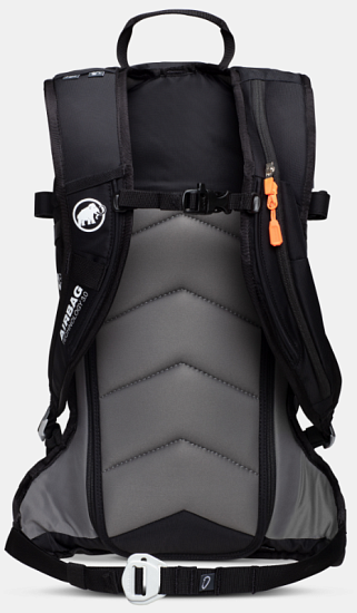 Рюкзак лавинный Mammut Flip Removable Airbag 3.0 22 Black-Vibrant Orange - Фото 4 большая