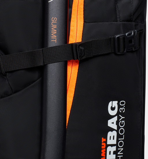 Рюкзак лавинный Mammut Light Removable Airbag 3.0 30 Black-Vibrant Orange - Фото 5 большая