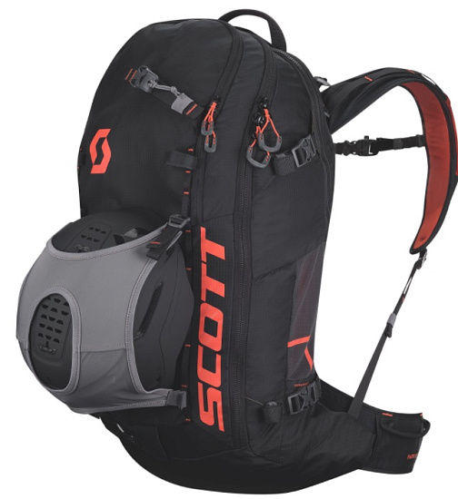 Лавинный рюкзак Scott Patrol E1 40 Kit Black/Burnt Orange - Фото 4 большая