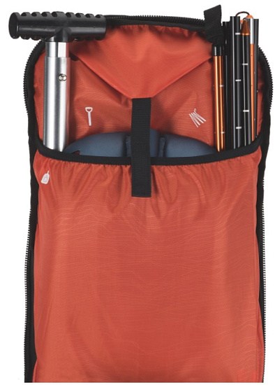 Лавинный рюкзак Scott Patrol E1 40 Kit Black/Burnt Orange - Фото 10 большая