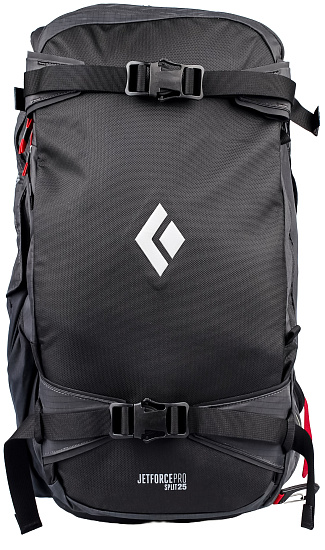 Лавинный рюкзак Black Diamond JetForce Pro Split 25 Black - Фото 3 большая
