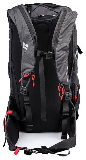 Лавинный рюкзак Black Diamond JetForce Pro 35 L Black - Фото 4 большая