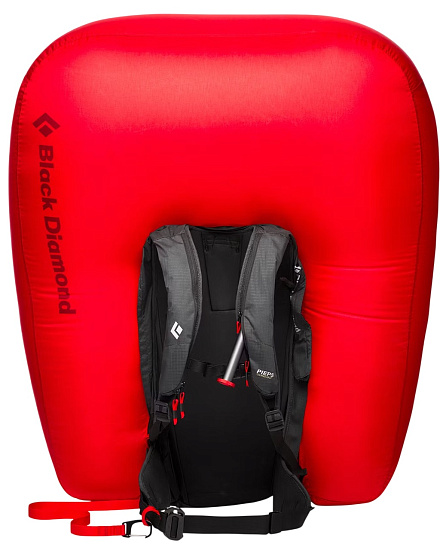 Лавинный рюкзак Black Diamond JetForce Pro 35 L Black - Фото 2 большая