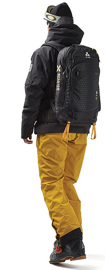 Рюкзак Лавинный Arva Airbag Reactor 18 Black/Saffron - Фото 2 большая