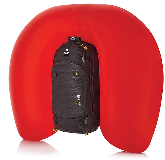 Рюкзак Лавинный Arva Airbag Reactor 18 Black/Saffron - Фото 4 большая