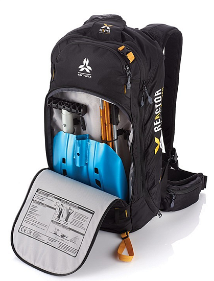 Рюкзак Лавинный Arva Airbag Reactor 18 Black/Saffron - Фото 5 большая