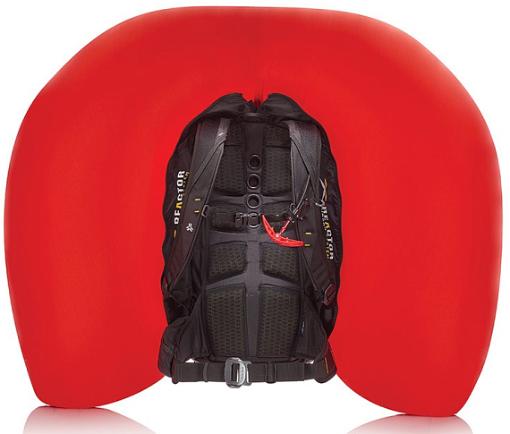 Рюкзак Лавинный Arva Airbag Reactor 18 Black/Saffron - Фото 13 большая