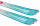 Горные лыжи детские Head Joy Easy 67-107 с креплениями JRS 4.5 GW CA BR.80[I] s. Mint/Pink - Фото 3 малая