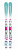Горные лыжи детские Head Joy Easy 67-107 с креплениями JRS 4.5 GW CA BR.80[I] s. Mint/Pink - Фото 1 малая