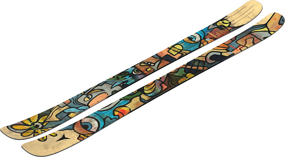 Горные лыжи детские Atomic N Bent Chetler Mini 133-143 - Фото 4 большая