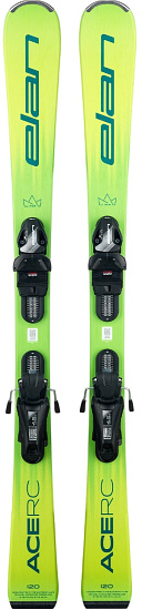 Горные лыжи детские Elan RC ACE с креплениями JS EL 4.5 JR - Фото 1 большая