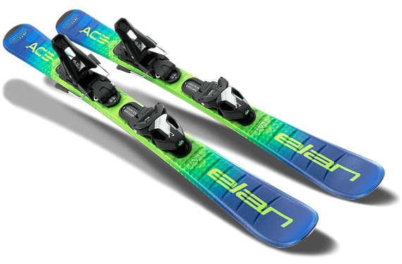 Горные лыжи детские Elan Jett 130-150 с креплениями El 7.5 Shift - Фото 2 большая